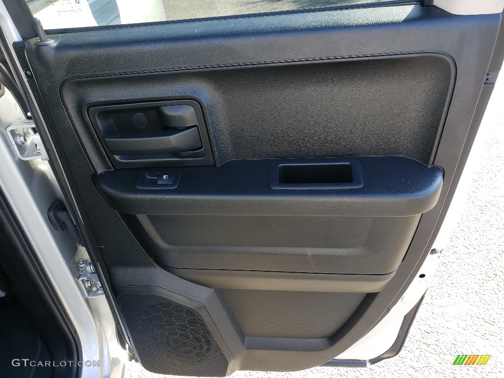 2017 1500 Express Quad Cab 4x4 - Bright Silver Metallic / Black/Diesel Gray photo #14