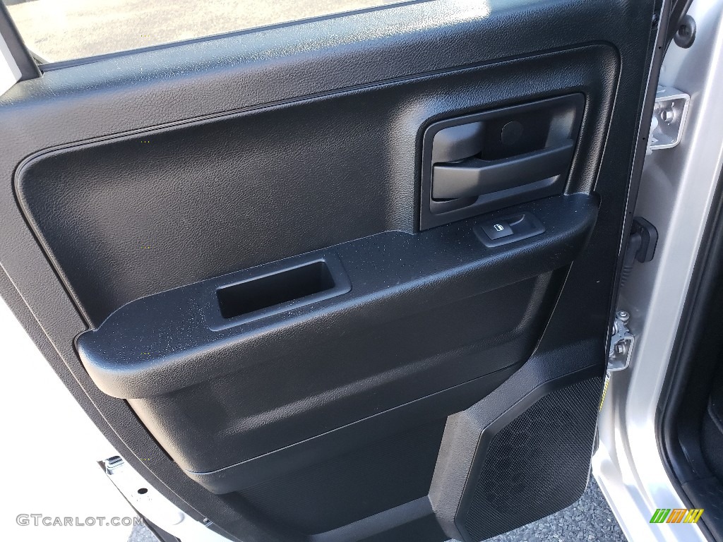 2017 1500 Express Quad Cab 4x4 - Bright Silver Metallic / Black/Diesel Gray photo #19