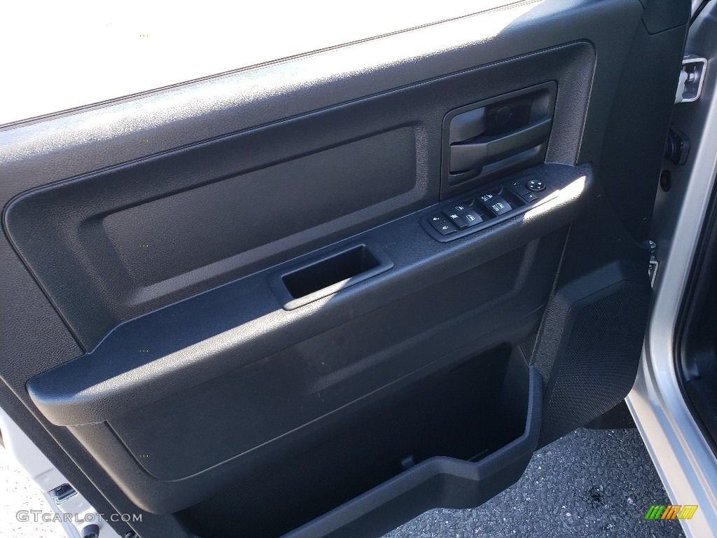 2017 1500 Express Quad Cab 4x4 - Bright Silver Metallic / Black/Diesel Gray photo #23