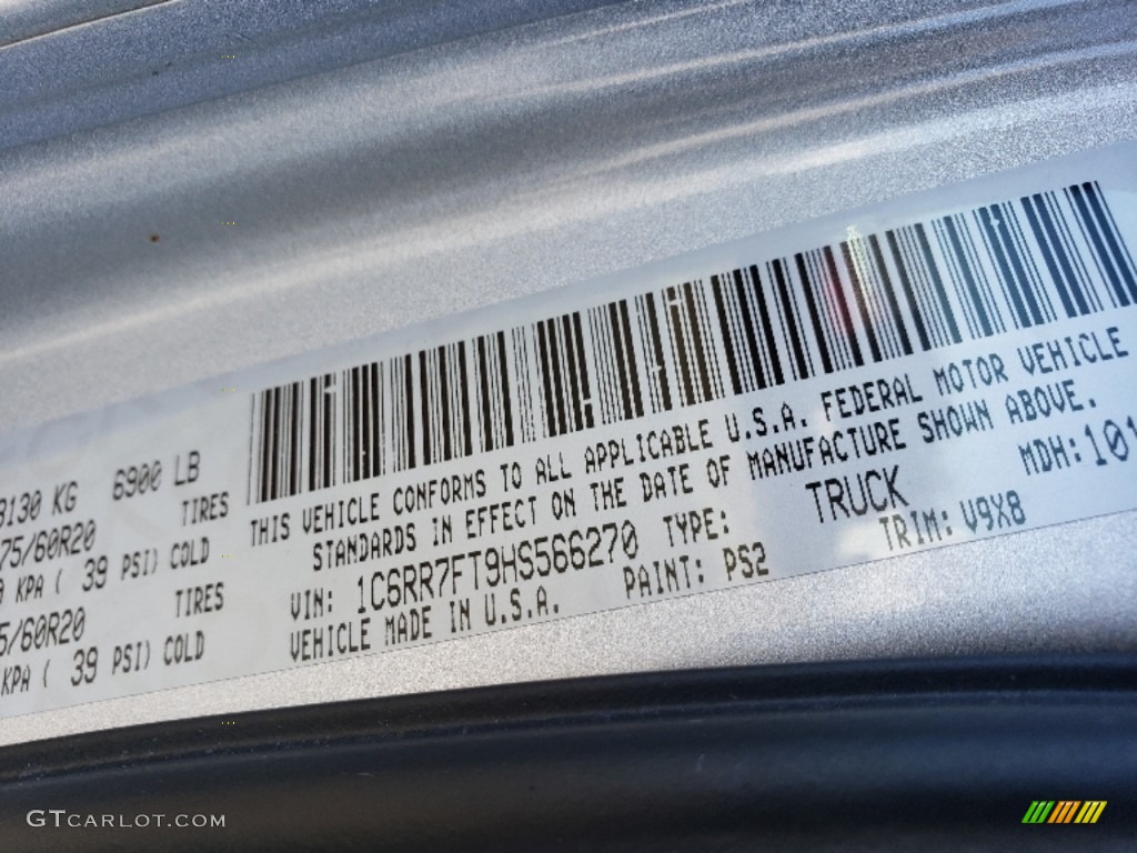 2017 1500 Express Quad Cab 4x4 - Bright Silver Metallic / Black/Diesel Gray photo #26