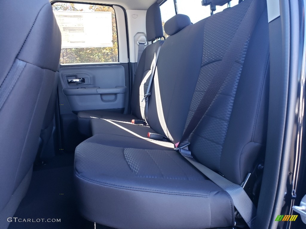 2019 1500 Classic Warlock Quad Cab - Diamond Black Crystal Pearl / Black/Diesel Gray photo #6