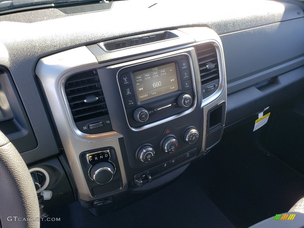 2019 1500 Classic Warlock Quad Cab - Diamond Black Crystal Pearl / Black/Diesel Gray photo #10