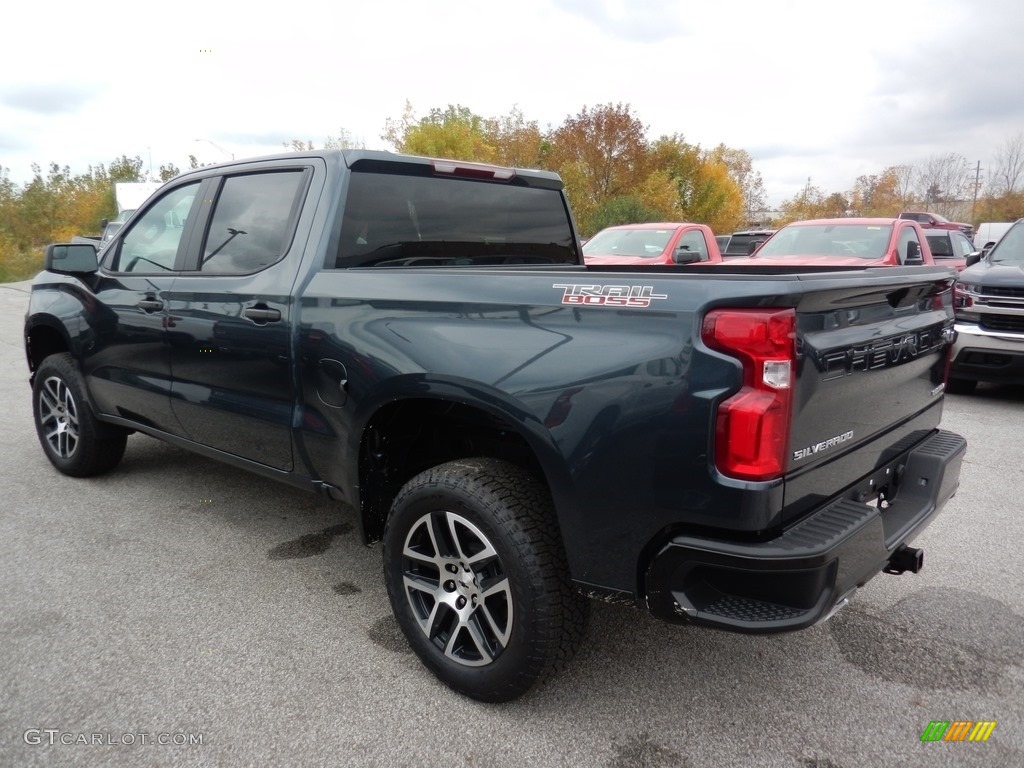 Shadow Gray Metallic 2020 Chevrolet Silverado 1500 Custom Trail Boss Crew Cab 4x4 Exterior Photo #135781424