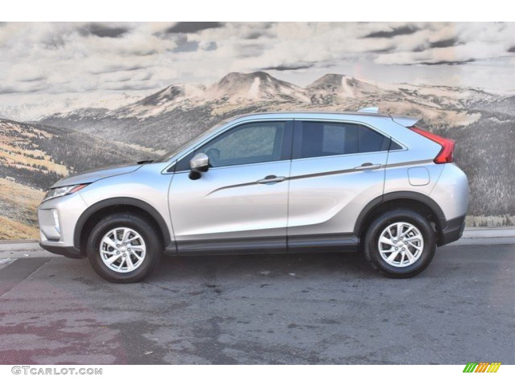 Alloy Silver Metallic 2019 Mitsubishi Eclipse Cross ES S-AWC Exterior Photo #135781493