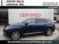 2017 Midnight Sapphire Blue Lincoln MKX Reserve AWD  photo #1