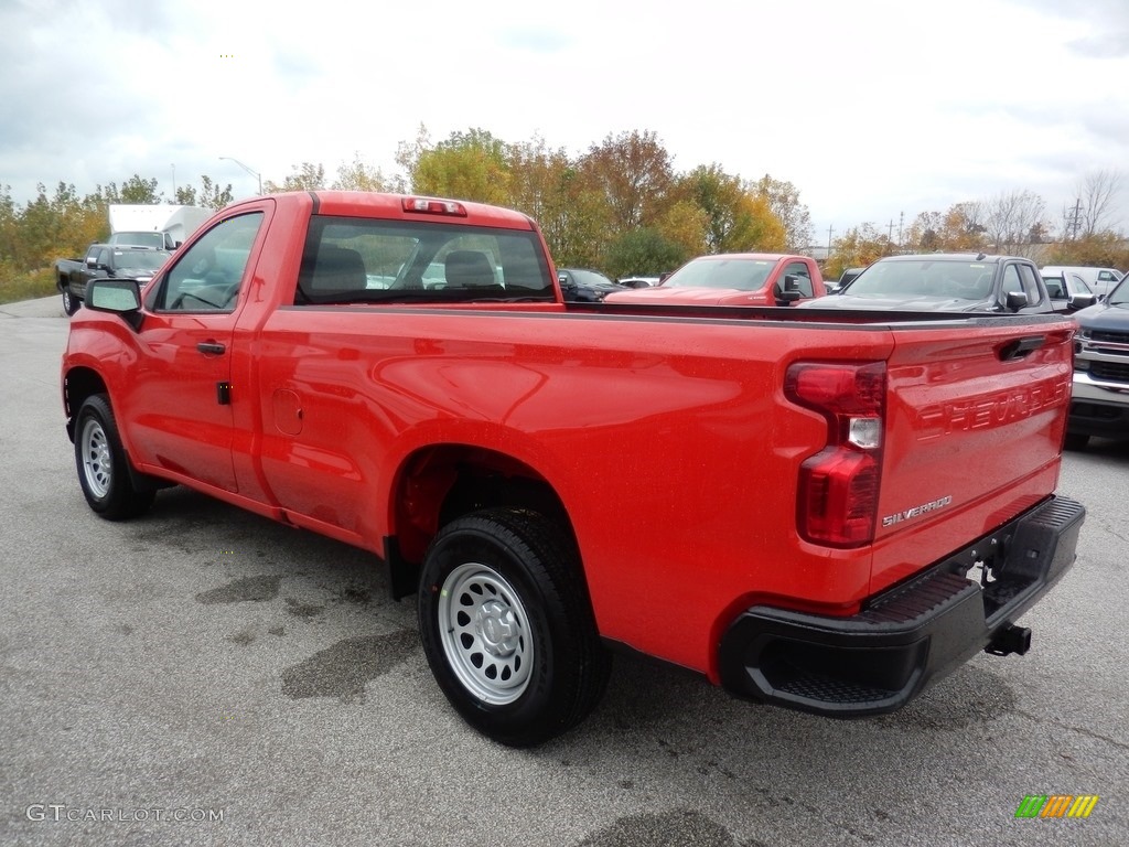 2020 Silverado 1500 WT Regular Cab - Red Hot / Jet Black photo #5