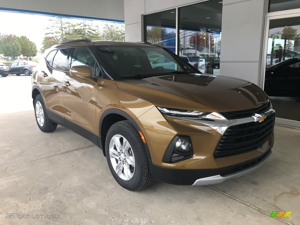 Sunlit Bronze Metallic 2020 Chevrolet Blazer LT Exterior Photo #135782684