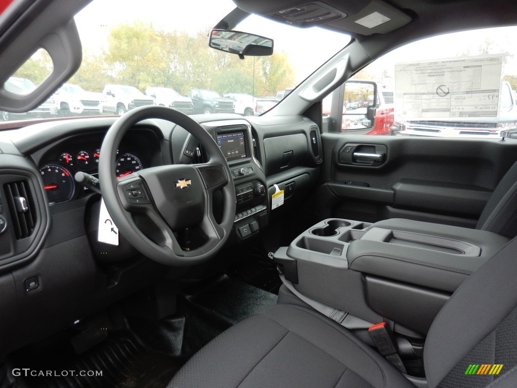 2020 Silverado 1500 WT Regular Cab - Red Hot / Jet Black photo #7