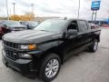 2020 Black Chevrolet Silverado 1500 Custom Crew Cab 4x4  photo #1