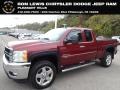 Victory Red 2013 Chevrolet Silverado 2500HD LT Extended Cab 4x4