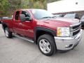 Victory Red - Silverado 2500HD LT Extended Cab 4x4 Photo No. 8