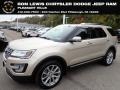 2017 White Gold Ford Explorer Limited 4WD  photo #1
