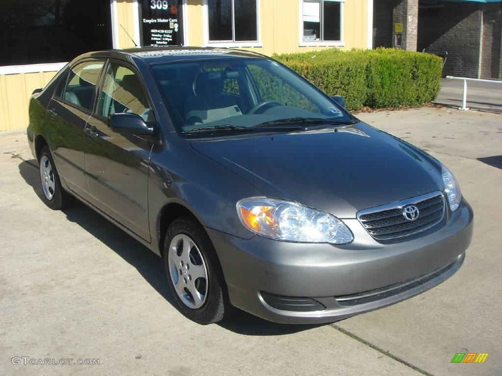 2008 Corolla CE - Phantom Gray Pearl / Stone photo #3