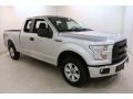 Ingot Silver - F150 XL SuperCab 4x4 Photo No. 1