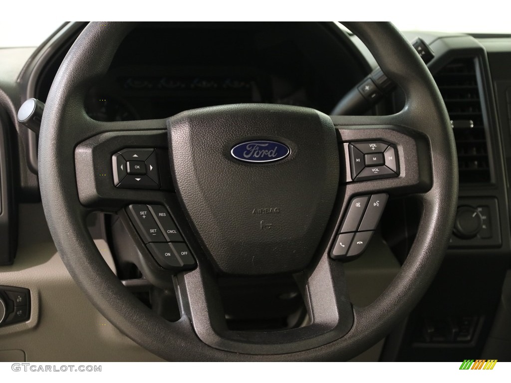2016 F150 XL SuperCab 4x4 - Ingot Silver / Medium Earth Gray photo #7