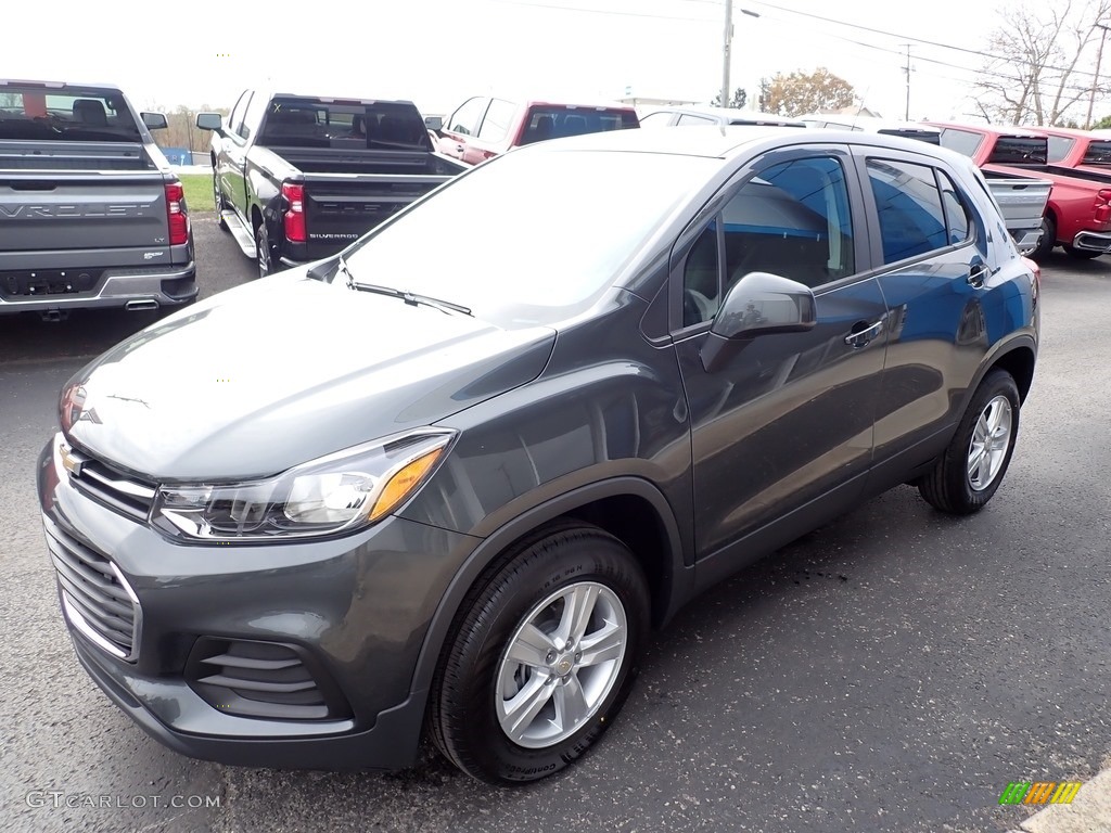 Nightfall Gray Metallic 2020 Chevrolet Trax LS AWD Exterior Photo #135786365