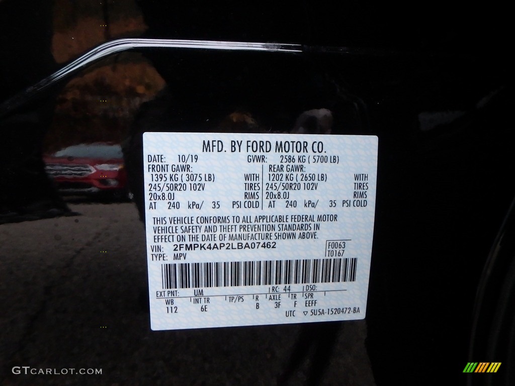 2020 Ford Edge ST AWD UM Photo #135786455