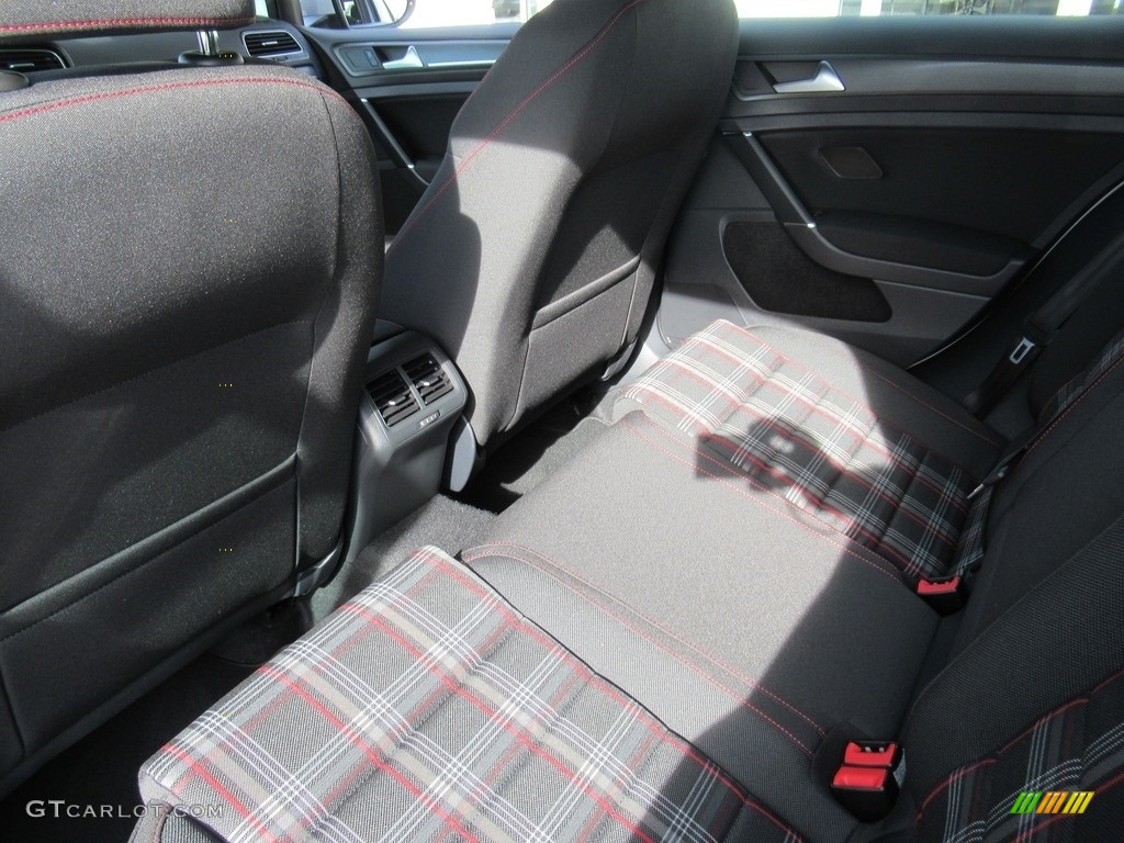 2019 Golf GTI S - White Silver Metallic / Titan Black/Clark Plaid photo #11