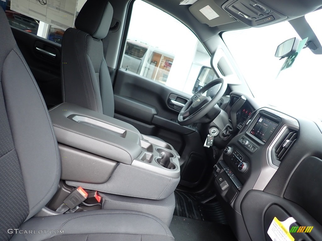Jet Black Interior 2020 Chevrolet Silverado 2500HD Work Truck Crew Cab 4x4 Photo #135787268