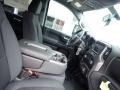 Jet Black 2020 Chevrolet Silverado 2500HD Work Truck Crew Cab 4x4 Interior Color