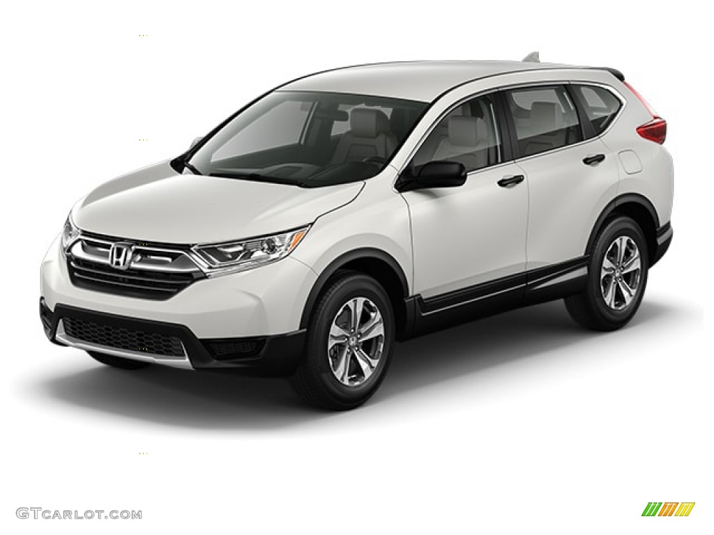 2019 CR-V LX - Platinum White Pearl / Ivory photo #36