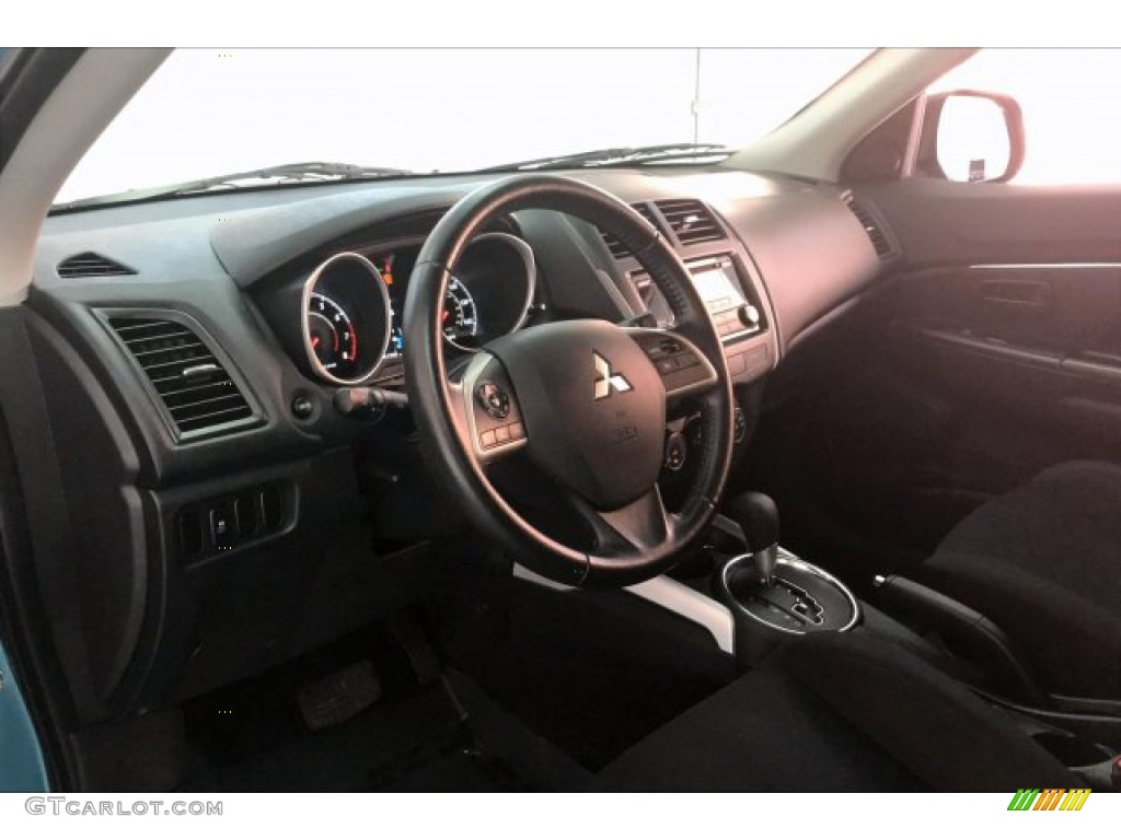 2014 Outlander Sport ES - Laguna Blue Metallic / Black photo #21