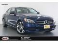 2017 Brilliant Blue Metallic Mercedes-Benz C 300 Sedan  photo #1