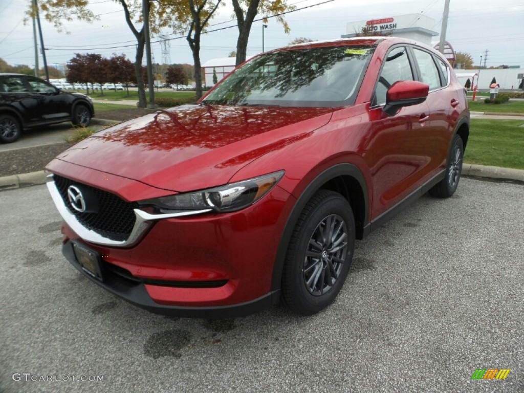 Soul Red Crystal Metallic 2019 Mazda CX-5 Sport Exterior Photo #135789482