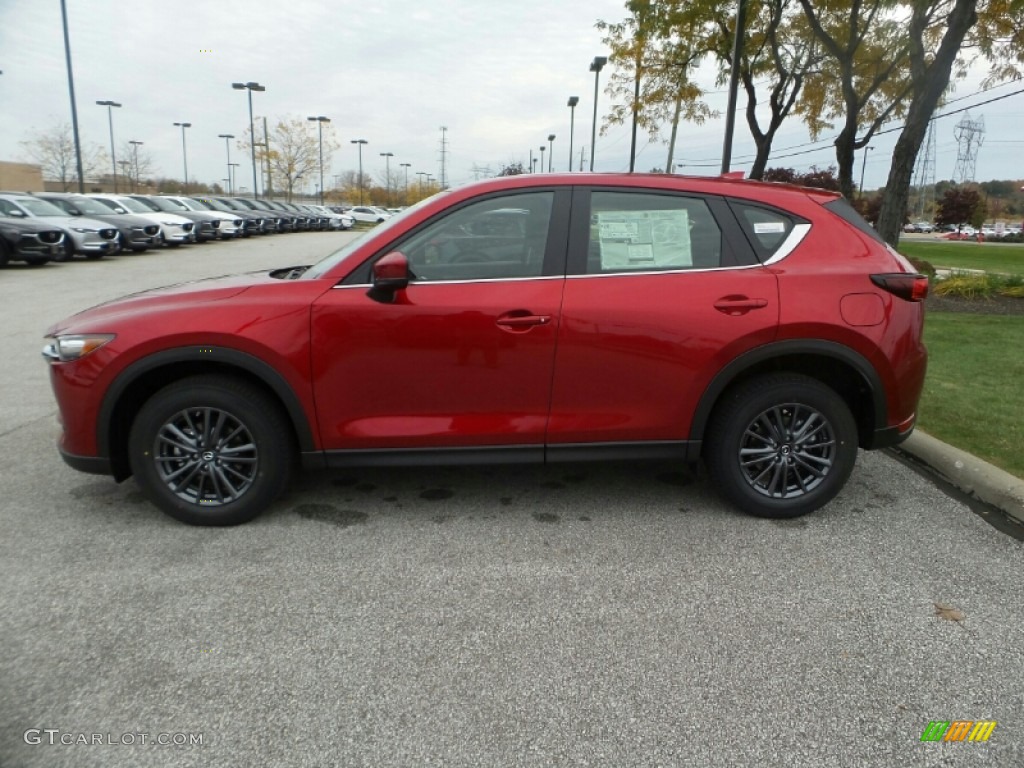 Soul Red Crystal Metallic 2019 Mazda CX-5 Sport Exterior Photo #135789509