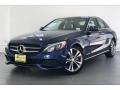 2017 Brilliant Blue Metallic Mercedes-Benz C 300 Sedan  photo #12