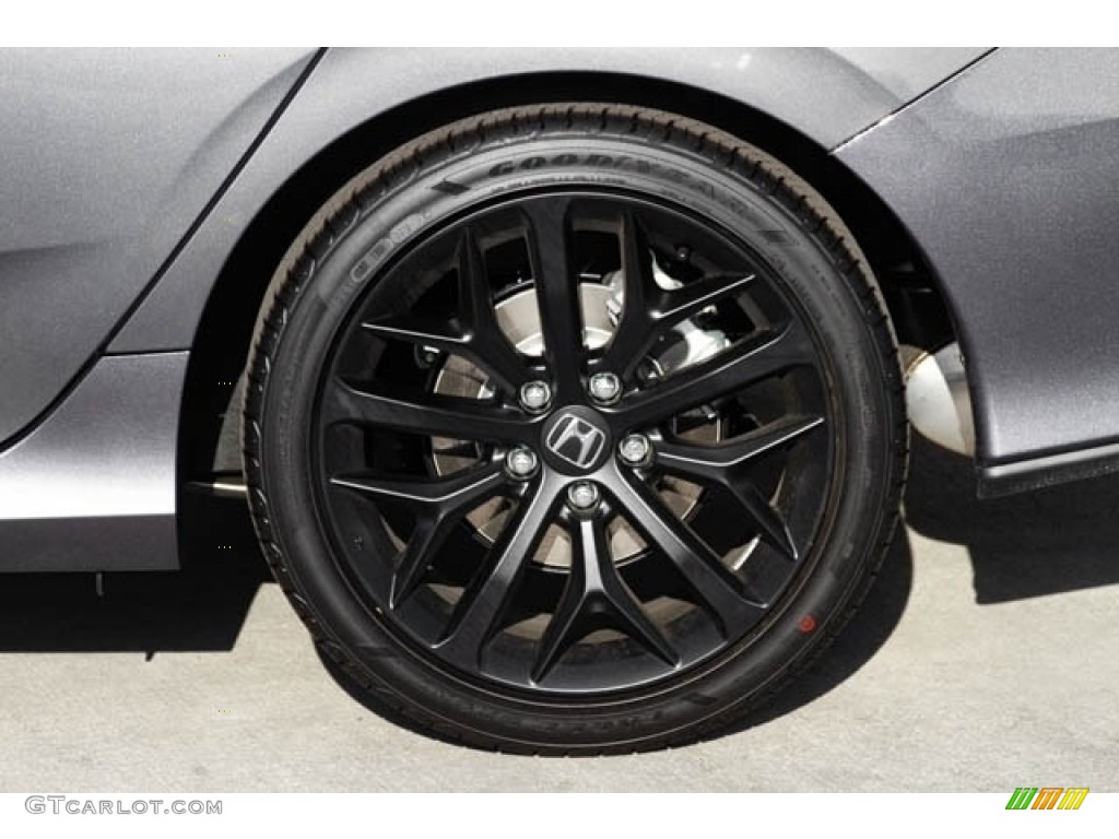 2020 Civic Si Sedan - Modern Steel Metallic / Black photo #11