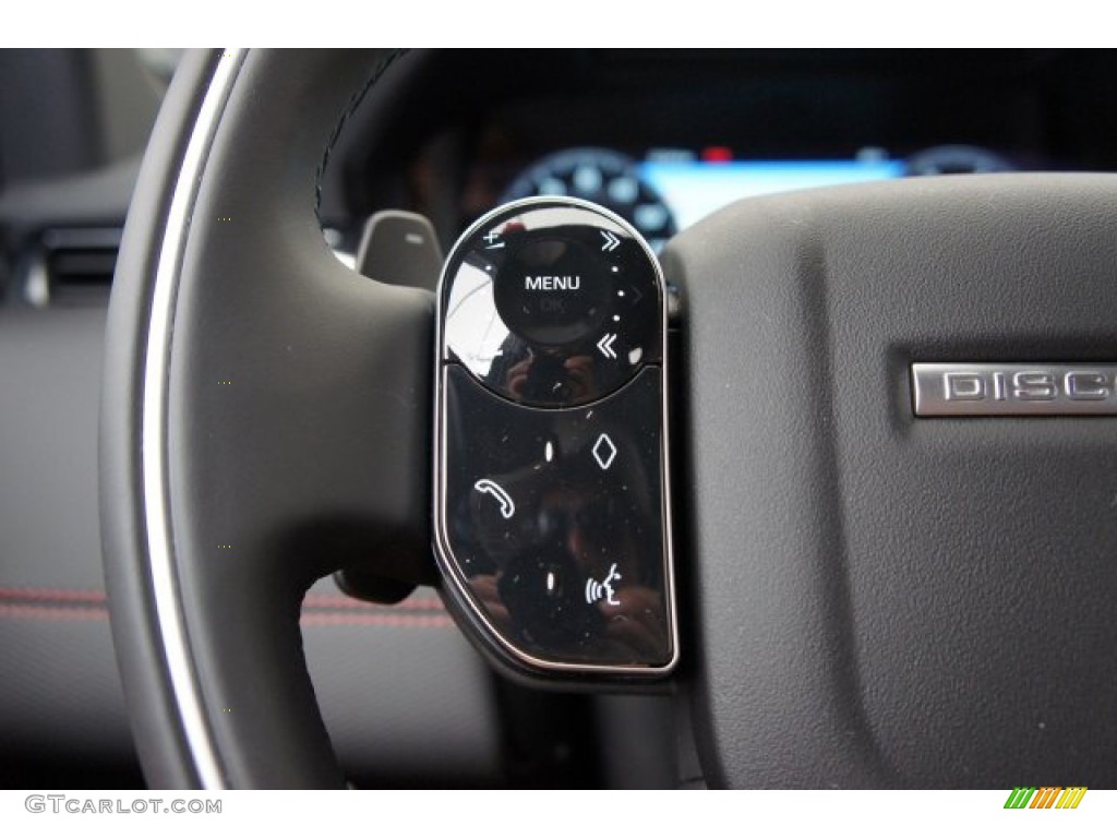 2020 Land Rover Discovery Sport SE R-Dynamic Ebony Steering Wheel Photo #135791387