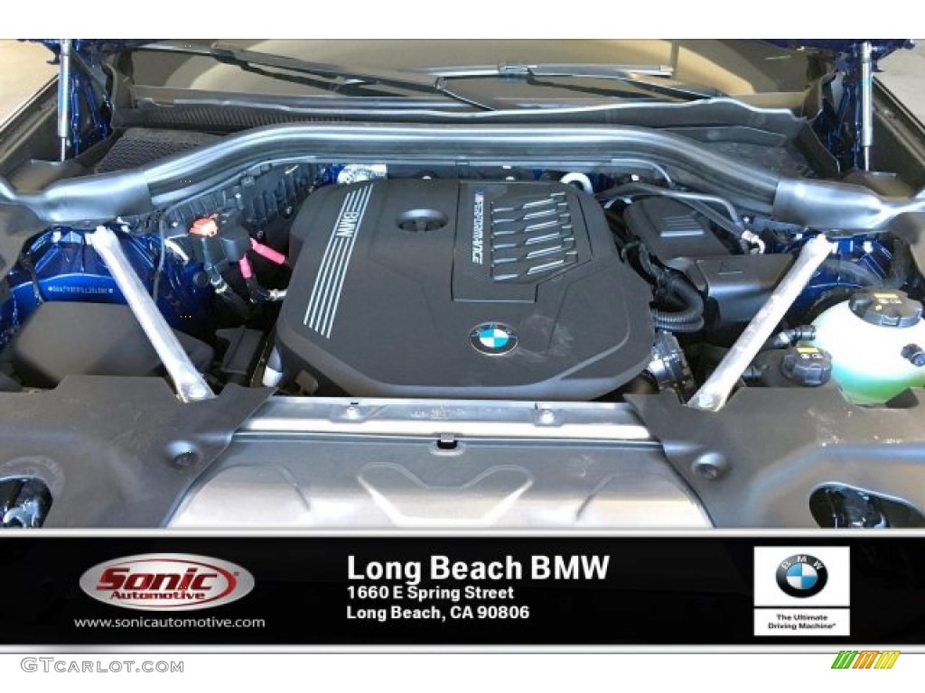 2020 X3 M40i - Phytonic Blue Metallic / Black photo #8