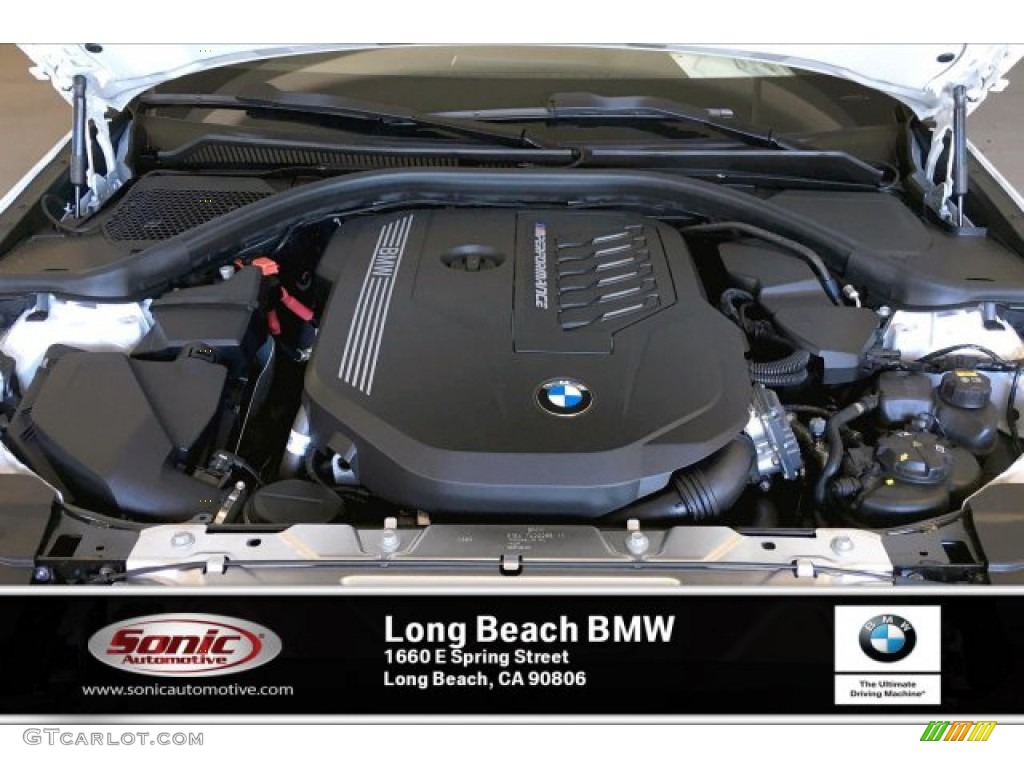2020 3 Series M340i xDrive Sedan - Mineral White Metallic / Black photo #8