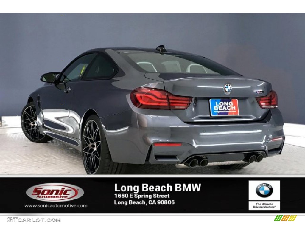 2020 M4 Coupe - Mineral Grey Metallic / Silverstone photo #2