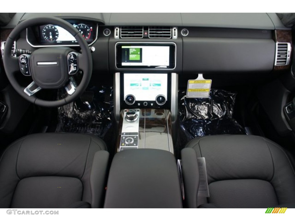 2020 Land Rover Range Rover Supercharged LWB Ebony Dashboard Photo #135794201