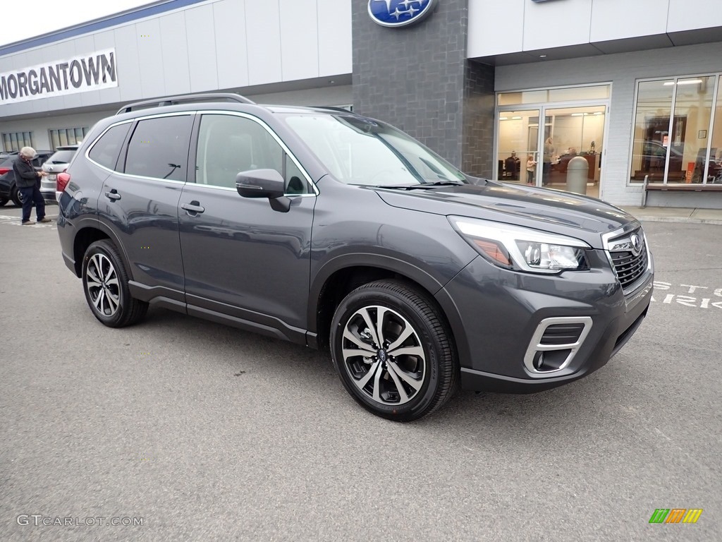 2020 Forester 2.5i Limited - Magnetite Gray Metallic / Black photo #1