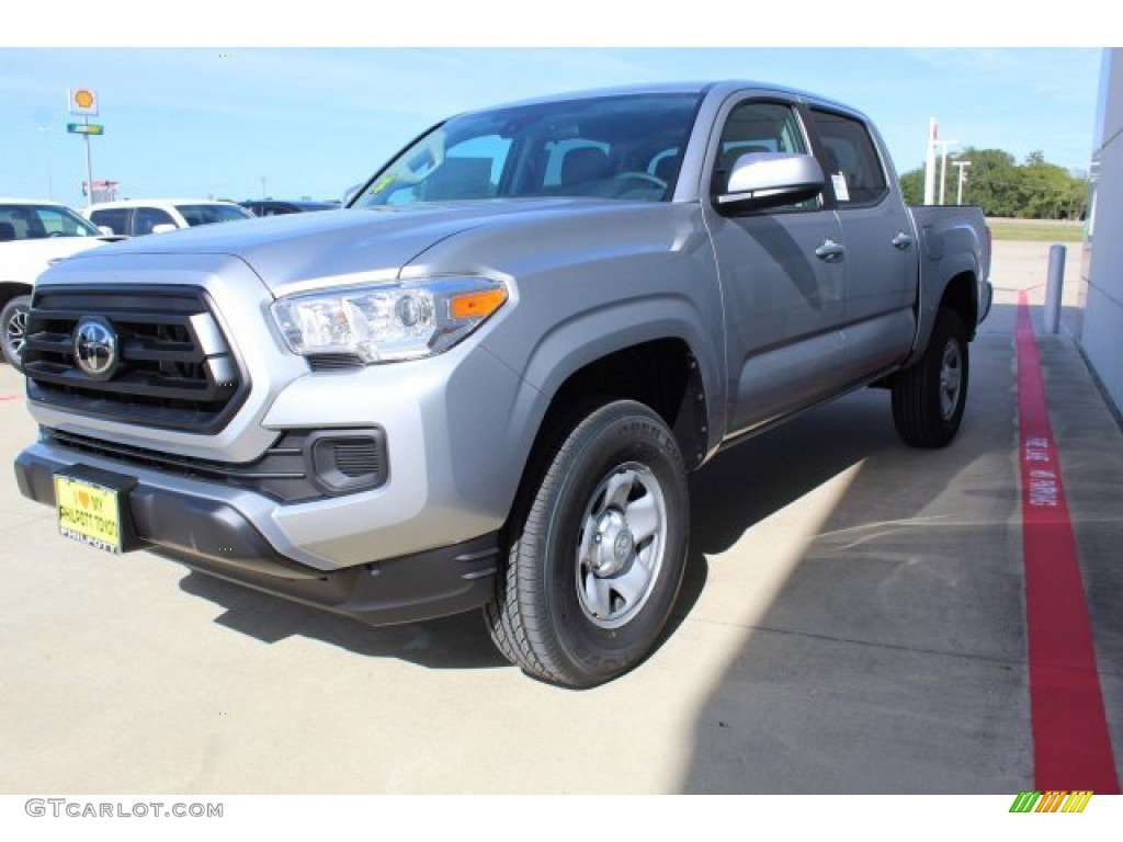 2020 Tacoma SR Double Cab - Silver Sky Metallic / Cement photo #4