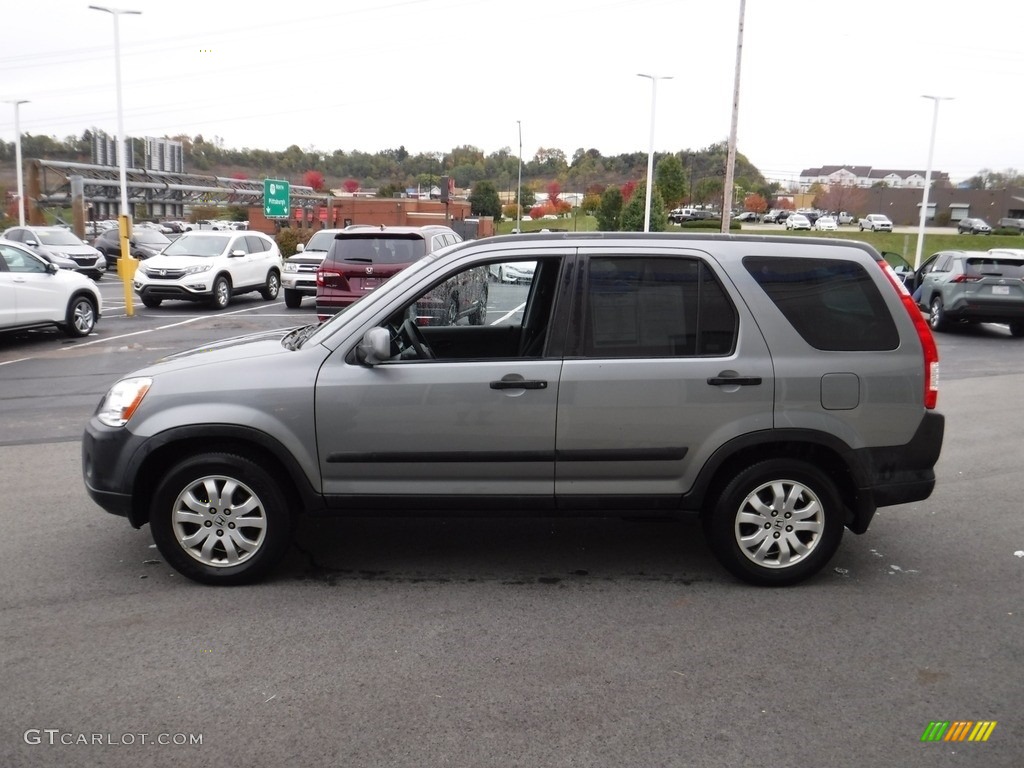 2005 CR-V EX 4WD - Satin Silver Metallic / Black photo #7