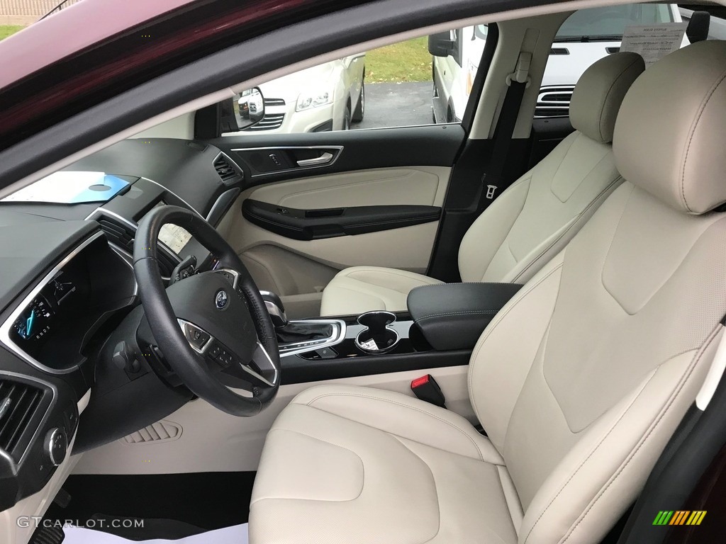 2017 Edge Titanium AWD - Ruby Red Metallic / Ceramic photo #14