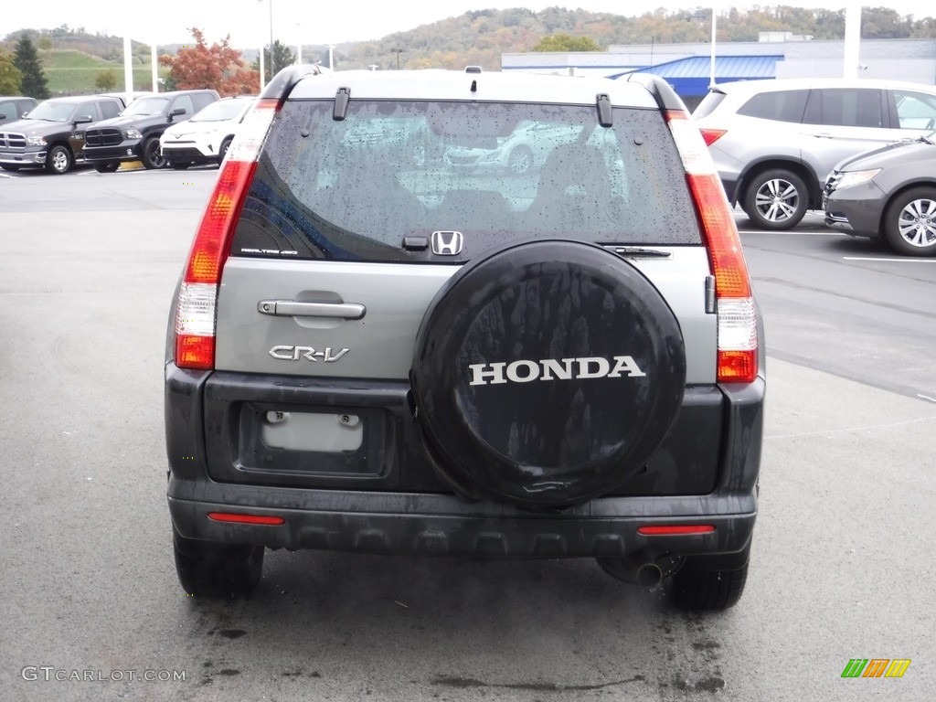 2005 CR-V EX 4WD - Satin Silver Metallic / Black photo #9