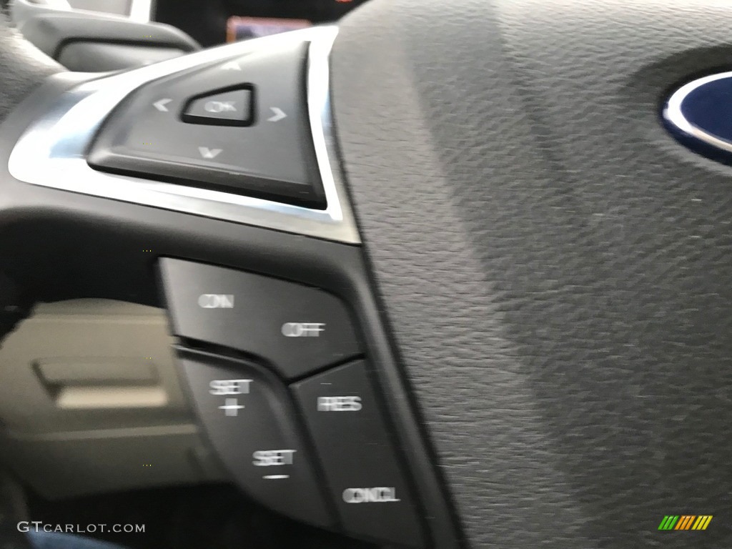 2017 Edge Titanium AWD - Ruby Red Metallic / Ceramic photo #19