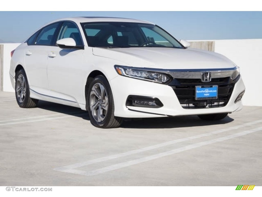 Platinum White Pearl 2020 Honda Accord EX-L Sedan Exterior Photo #135801797