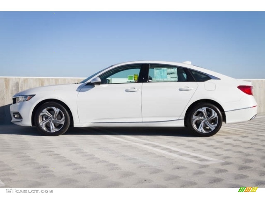 Platinum White Pearl 2020 Honda Accord EX-L Sedan Exterior Photo #135801920