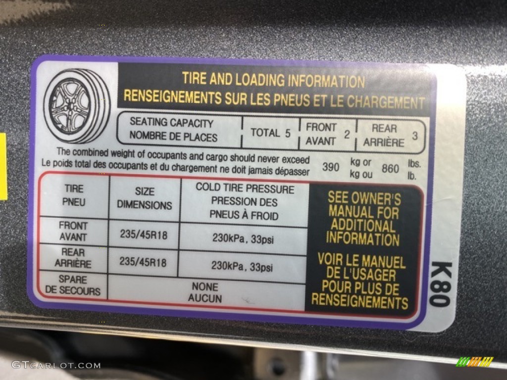 2020 Hyundai Kona Limited AWD Info Tag Photo #135802586