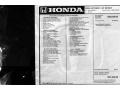 2020 Honda Accord Sport Sedan Window Sticker