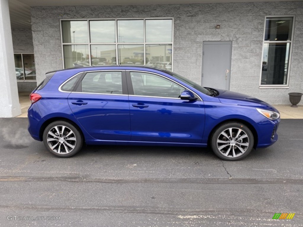 Intense Blue Metallic 2020 Hyundai Elantra GT Standard Elantra GT Model Exterior Photo #135803903