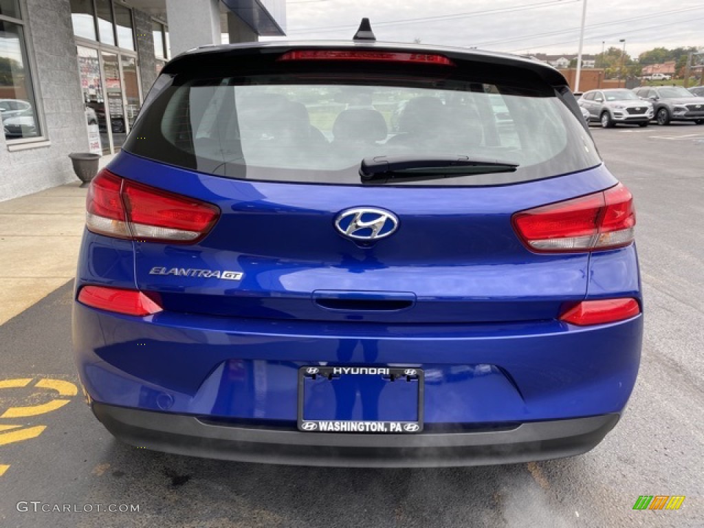 2020 Elantra GT  - Intense Blue Metallic / Black photo #5