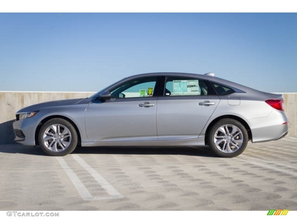 2020 Accord LX Sedan - Lunar Silver Metallic / Black photo #9