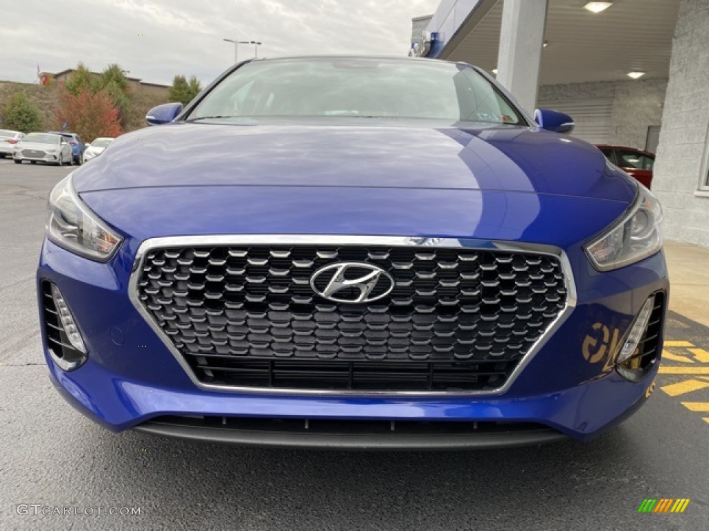 2020 Elantra GT  - Intense Blue Metallic / Black photo #8
